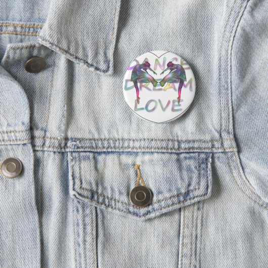 hartdans ronde button 5,7 cm (In situ)