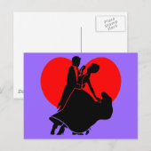 Hartdansers Briefkaart (Voorkant / Achterkant)