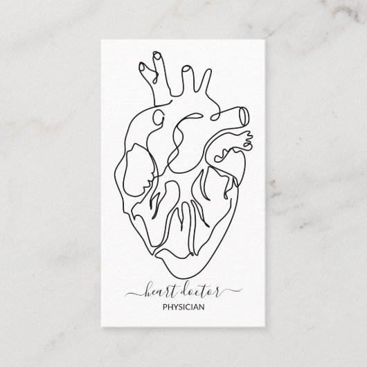 Hartdokter Visitekaartje (Voorkant)