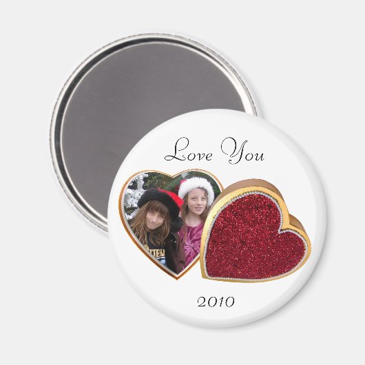 Hartdoos foto magneet (Voorkant / Achterkant)