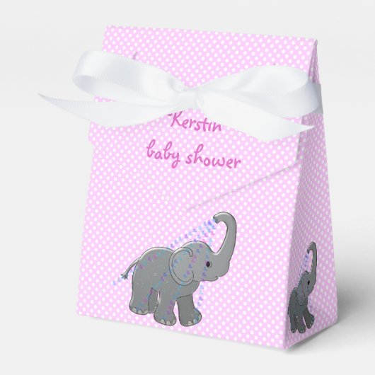 hartdouche - roze bedankdoosjes (Voorkant Zijde)