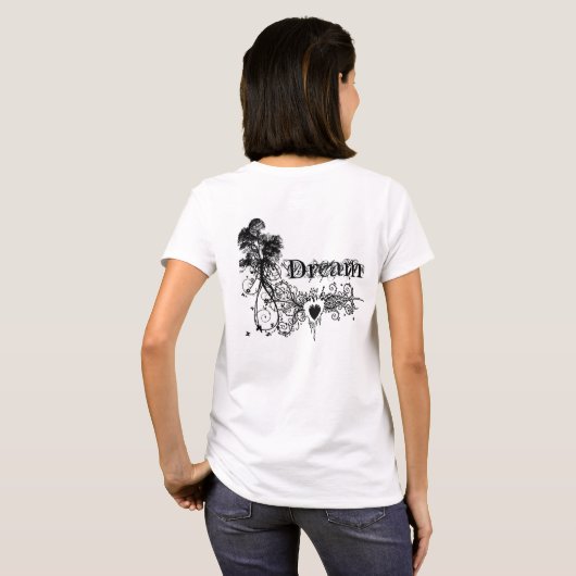 hartdruppels t-shirt (Achterkant volledig)