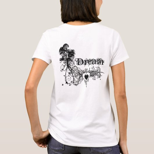 hartdruppels t-shirt (Achterkant)