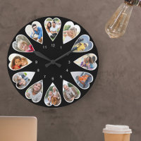 Harte foto's zwart-wit rond
