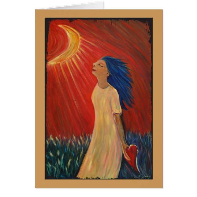 Harte moonshine Art-kaart (Voorkant)