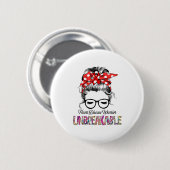 Hartedissementsbewustzijn Koolstofondersteuning Ge Ronde Button 5,7 Cm (Voorkant /achterkant)
