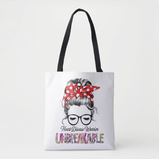 Hartedissementsbewustzijn Koolstofondersteuning Ge Tote Bag (Voorkant)