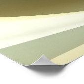 Hartelijk Abstracte gouden kunst Poster (Hoek)