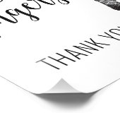 Hartelijk Baby shower Foto Afdruk (Hoek)