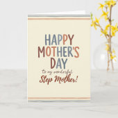 Hartelijk bedankkaart voor Moederdag Kaart (Gele Bloem)