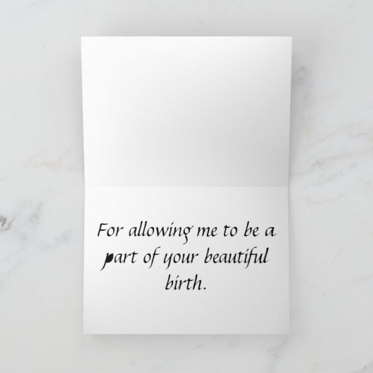 Hartelijk Bedankt (Binnen)