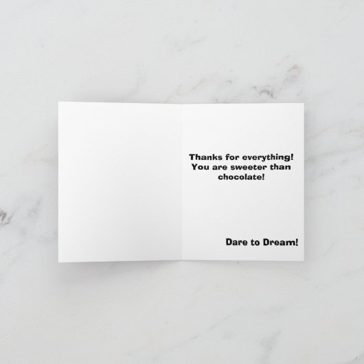 Hartelijk Bedankt (Binnen)