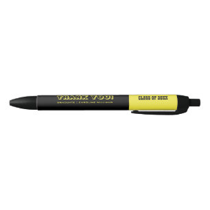 Hartelijk Bedankt   Aangepaste promotiepennen voor Zwarte Inkt Pen
