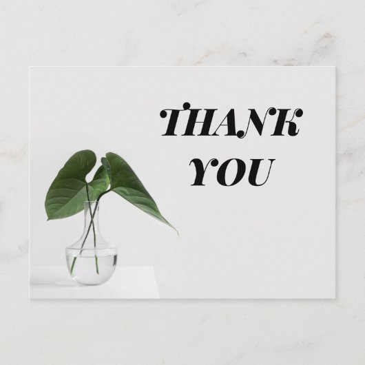 HARTELIJK BEDANKT BRIEFKAART (Voorkant)