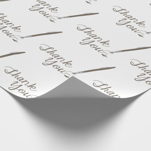 Hartelijk Bedankt Cadeaupapier (Hoek)
