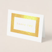 Hartelijk Bedankt | Een eenvoudige boodschap van d Folie Kaarten (Voorkant)