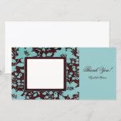 Hartelijk Bedankt! ~ Fotokaart / Pic invoegen Bedankkaart (Voorkant / Achterkant)