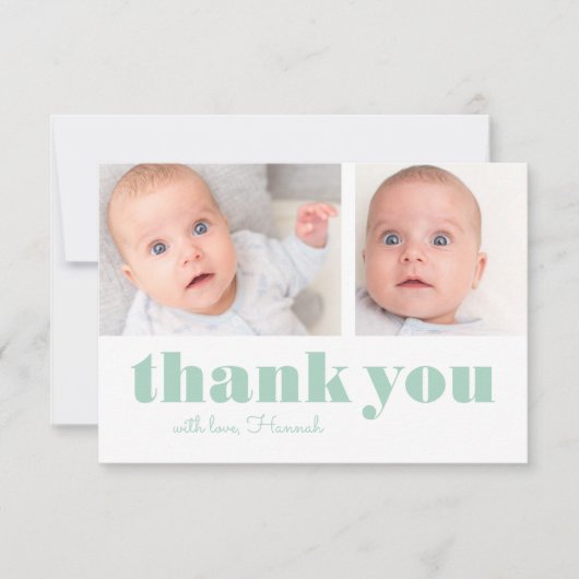 HARTELIJK BEDANKT | Foto's en Bedankt (Voorkant)