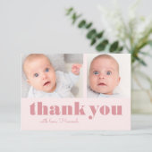 HARTELIJK BEDANKT | Foto's en Bedankt (Staand voorkant)