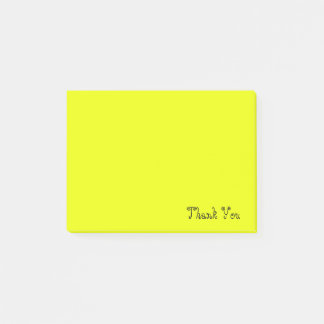 Hartelijk Bedankt | Geel Post-it® Notes