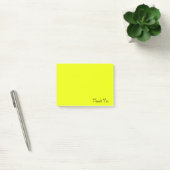 Hartelijk Bedankt | Geel Post-it® Notes (Kantoor)
