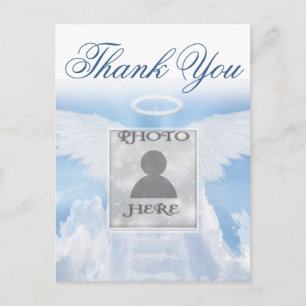 Hartelijk Bedankt  Heavenly Memorial Briefkaart
