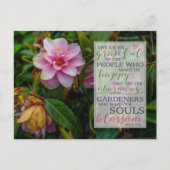 Hartelijk Bedankt | Iers Roos Proust-citaat Briefkaart (Voorkant)