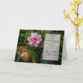 Hartelijk Bedankt | Iers Roos | Proust-offerte-kaa Kaart (Gele Bloem)
