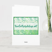 Hartelijk Bedankt | Leerlingenwaardering Kaart (Achterkant)