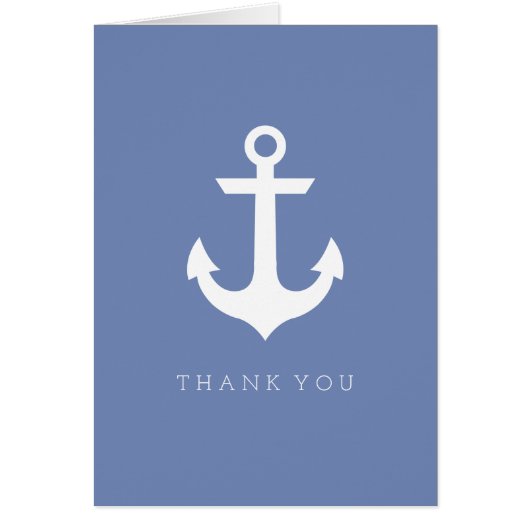 Hartelijk Bedankt | Nautisch anker (Voorkant)