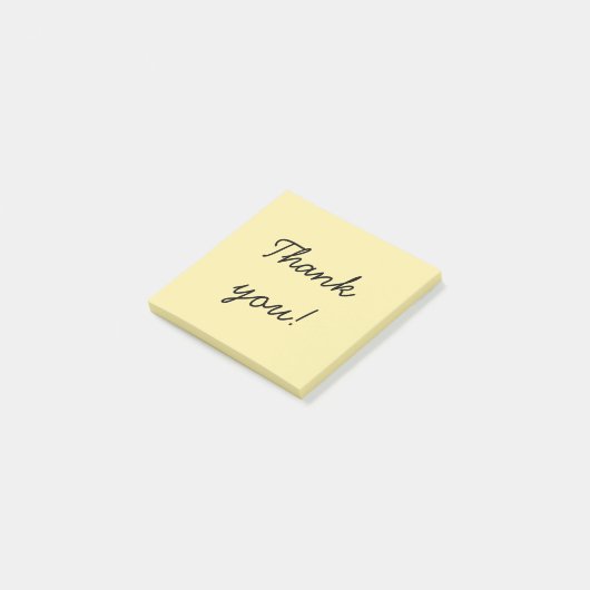 Hartelijk Bedankt! Post-it® Notes (Schuin)