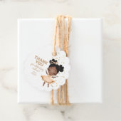 Hartelijk Bedankt! Princess Ballerina w/Bow Birthd Bedankjes Labels (In situ)