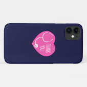 Hartelijk Bedankt | Roze hartstethoscoop Case-Mate iPhone Case (Achterkant (horizontaal))