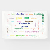 Hartelijk Bedankt Spandoek (Horizontaal)