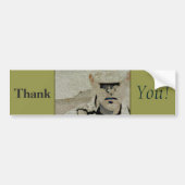 Hartelijk Bedankt! - Veteran Bumpersticker (Voorkant)
