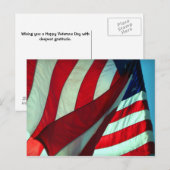 Hartelijk Bedankt... Veterans Day Briefkaart (Voorkant / Achterkant)