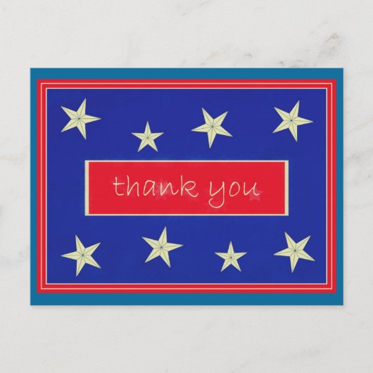 Hartelijk Bedankt... Veterans Day Briefkaart (Voorkant)