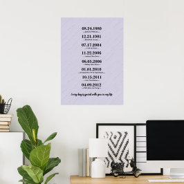 Hartelijk Cadeau voor Vrouw Poster