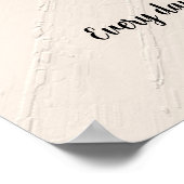 Hartelijk Cadeau voor Vrouw Poster (Hoek)