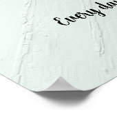 Hartelijk Cadeau voor Vrouw Poster (Hoek)