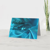 Hartelijk condoleance ! kaart (Voorkant)