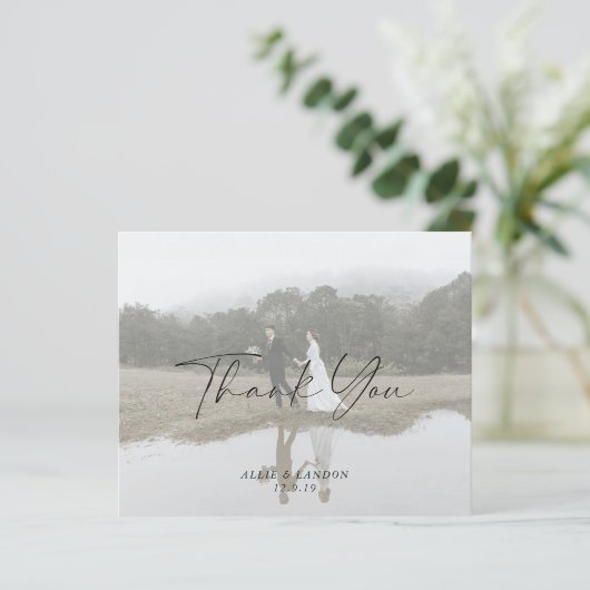 Hartelijk dank (Staand voorkant)