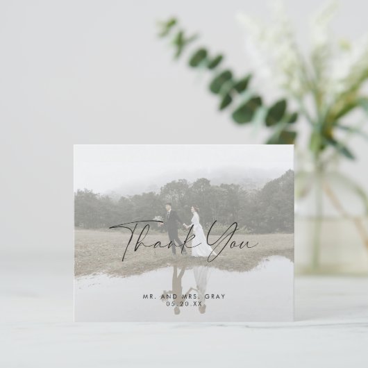 Hartelijk dank (Staand voorkant)