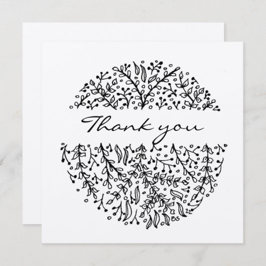 Hartelijk dank (Voorkant / Achterkant)