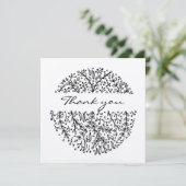 Hartelijk dank (Staand voorkant)