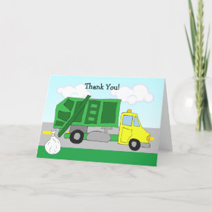 Hartelijk dank aan de afvalverwerkers kaart