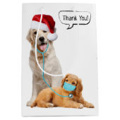 Hartelijk dank aan de dierenarts medium cadeauzakje (Voorkant)