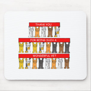 Hartelijk dank aan de Wonderful Veterinarian Muismat