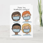 Hartelijk dank aan de zorgverleners tijdens het CO Kaart (Voorkant)