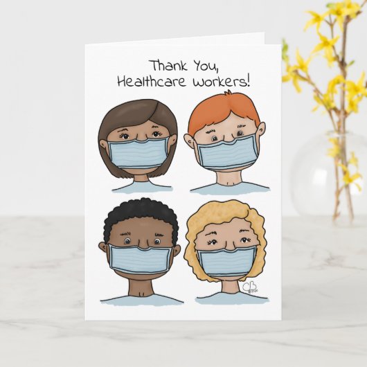 Hartelijk dank aan de zorgverleners tijdens het CO Kaart (Gele Bloem)